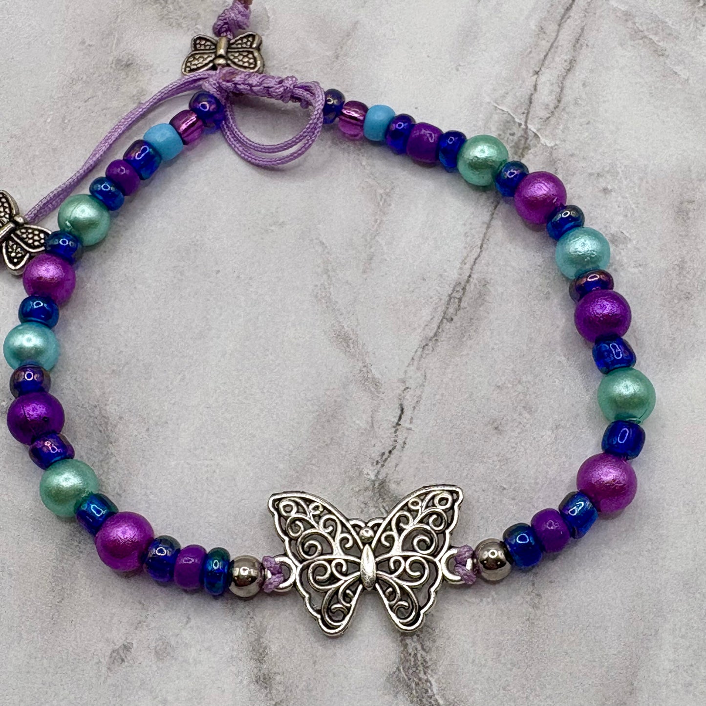 Mental Health Butterfly Bracelet