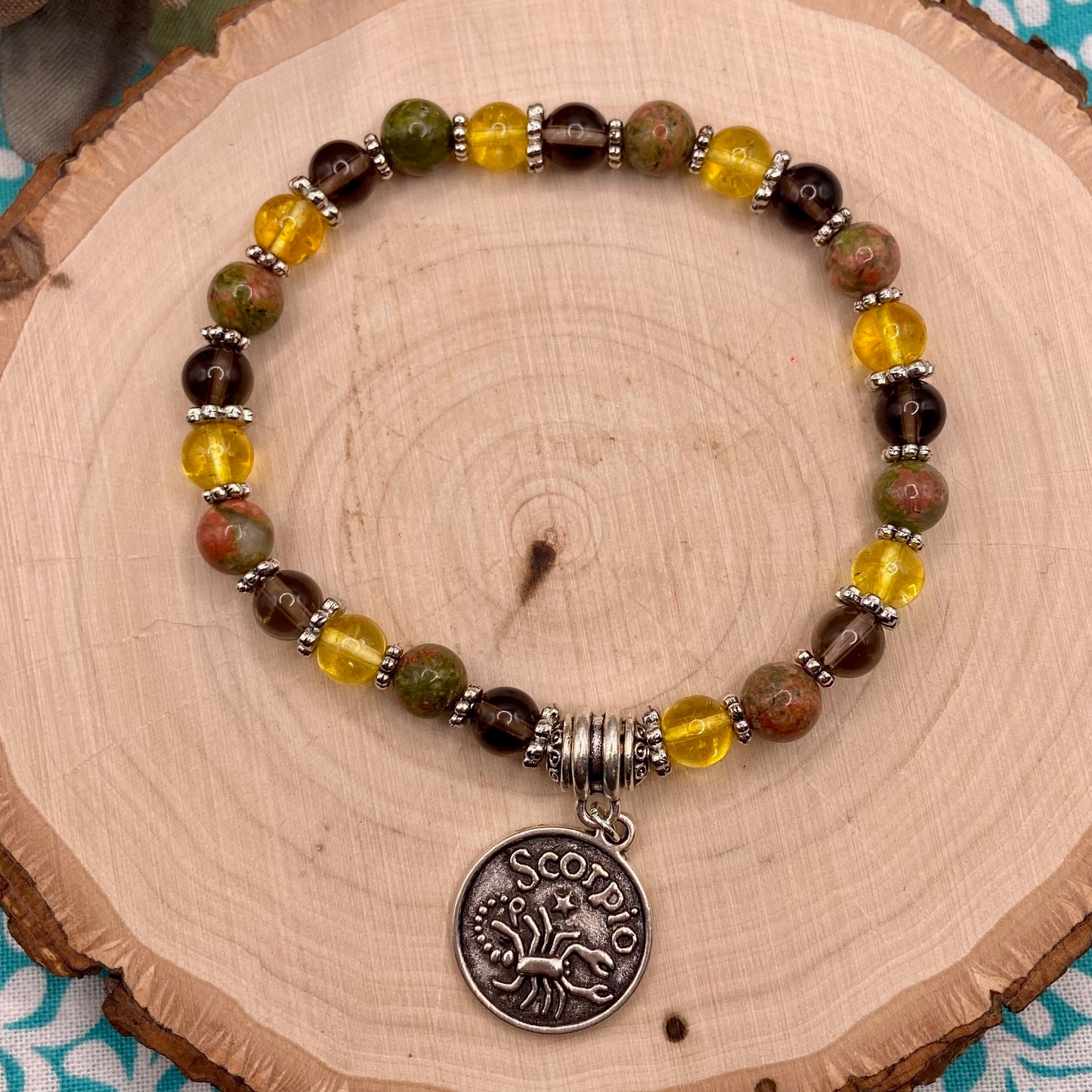 Scorpio Zodiac Sign Crystal Jewelry