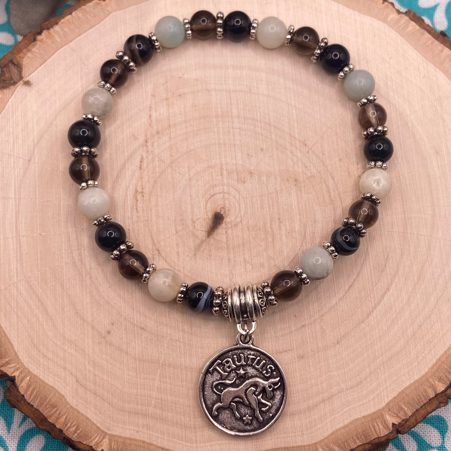 Taurus Zodiac Sign Crystal Jewelry