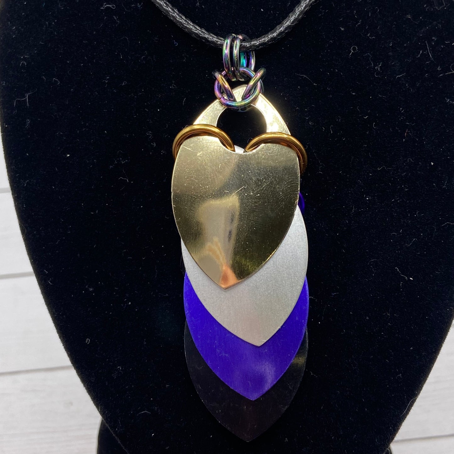 Pride Scalemail Pendant Necklace