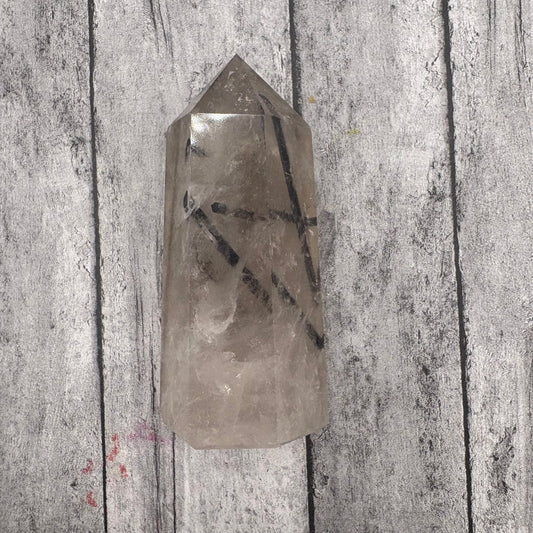 Tourmalinated Quartz Tower
