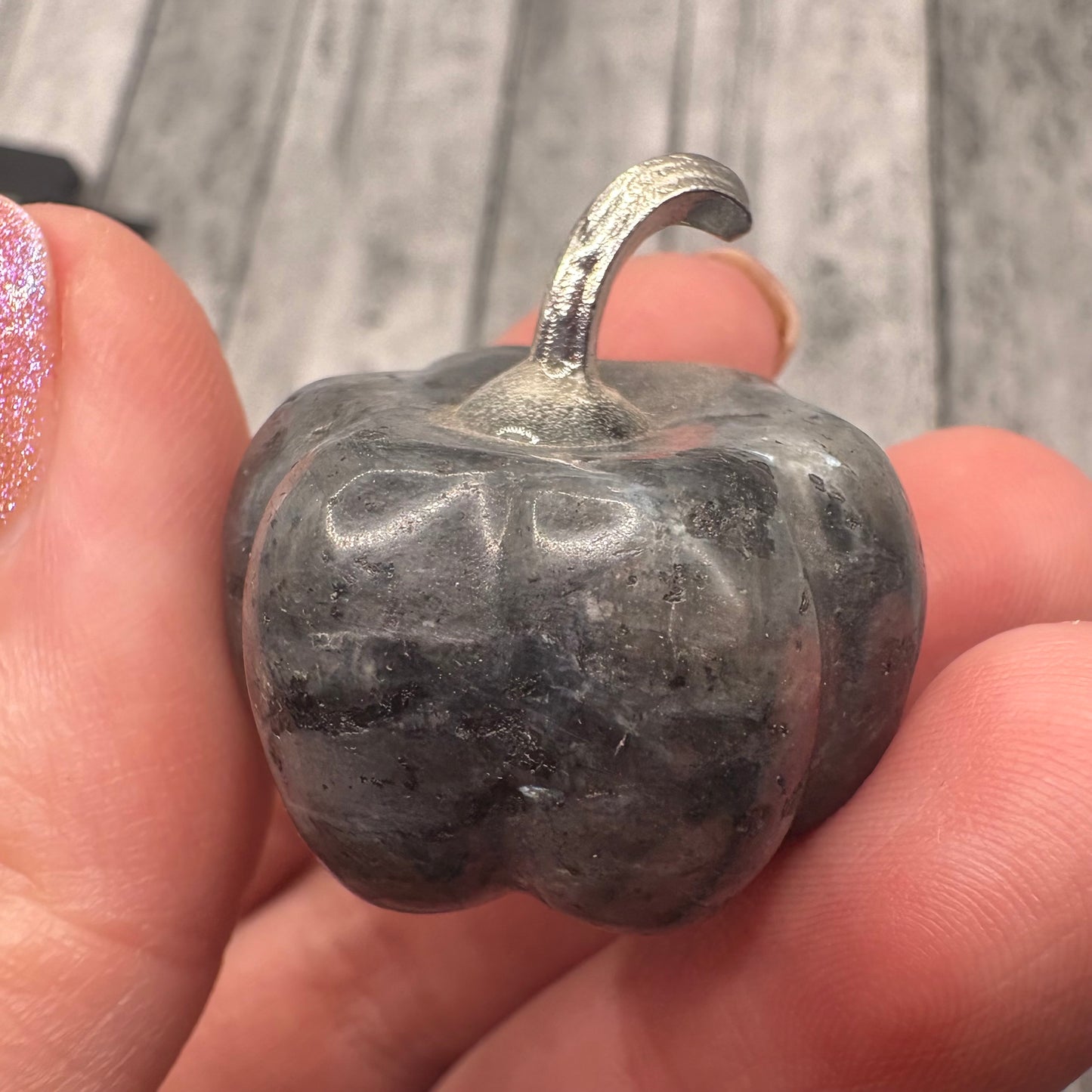 Larvikite Pumpkin Carving