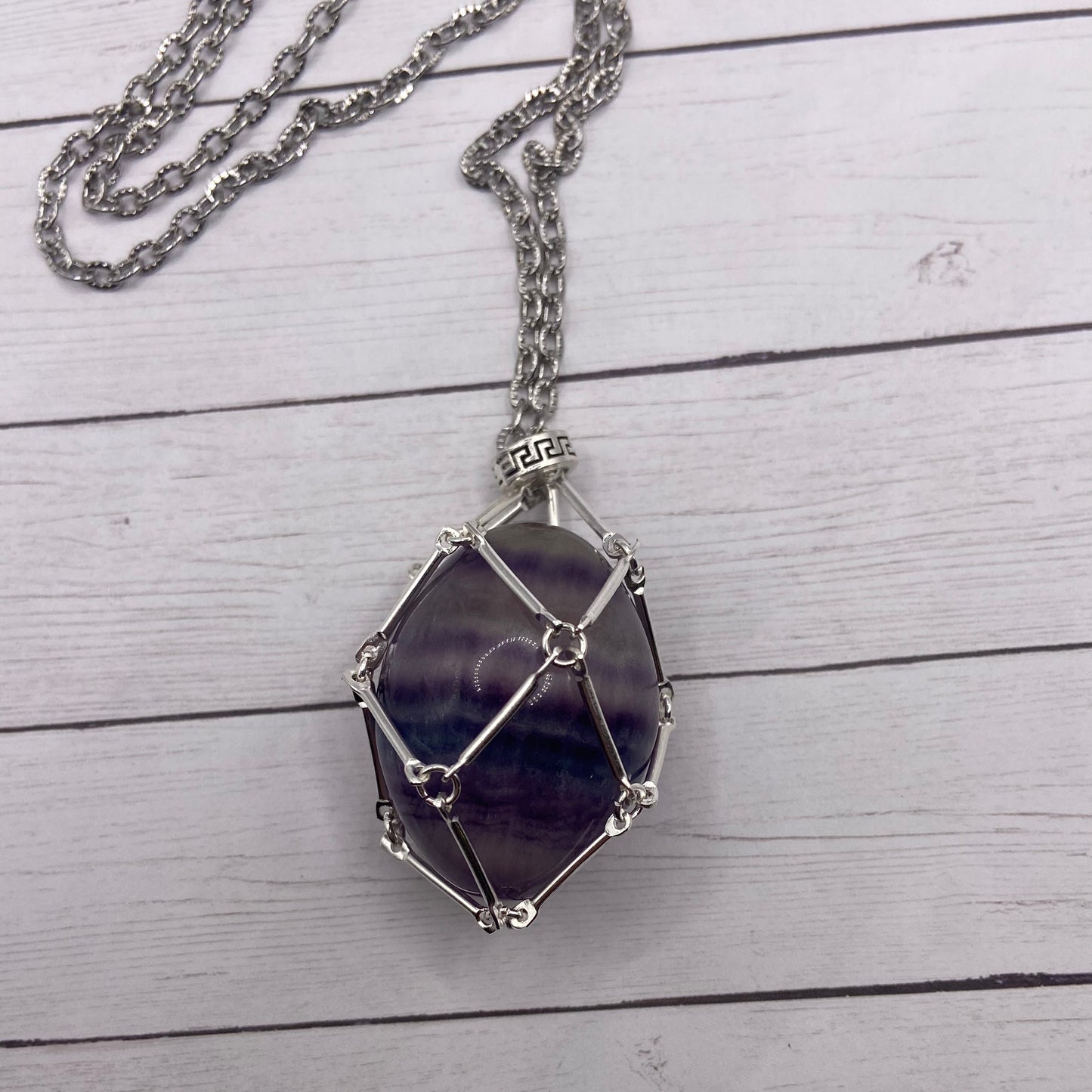 Interchangeable Crystal Bar Necklace