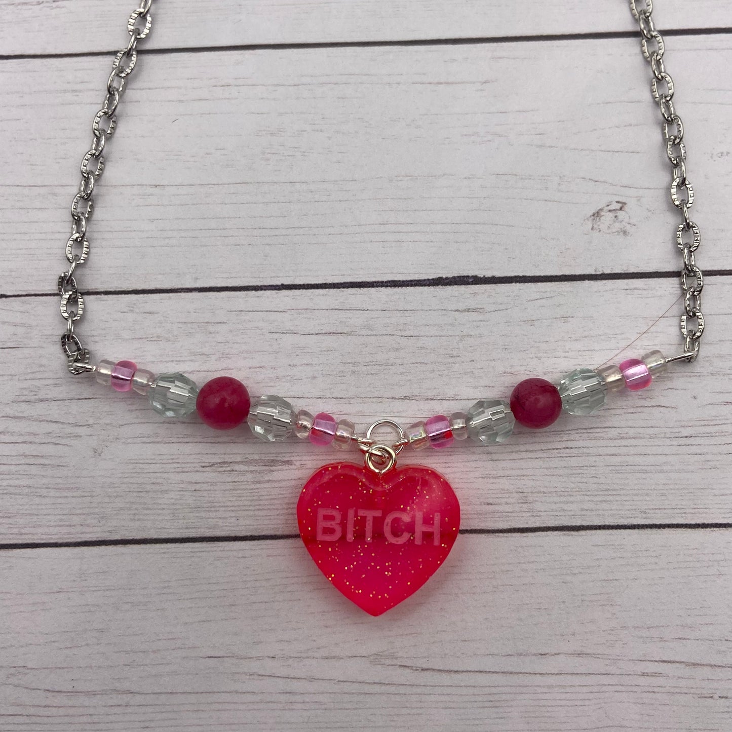 Bittersweet Heart Necklaces