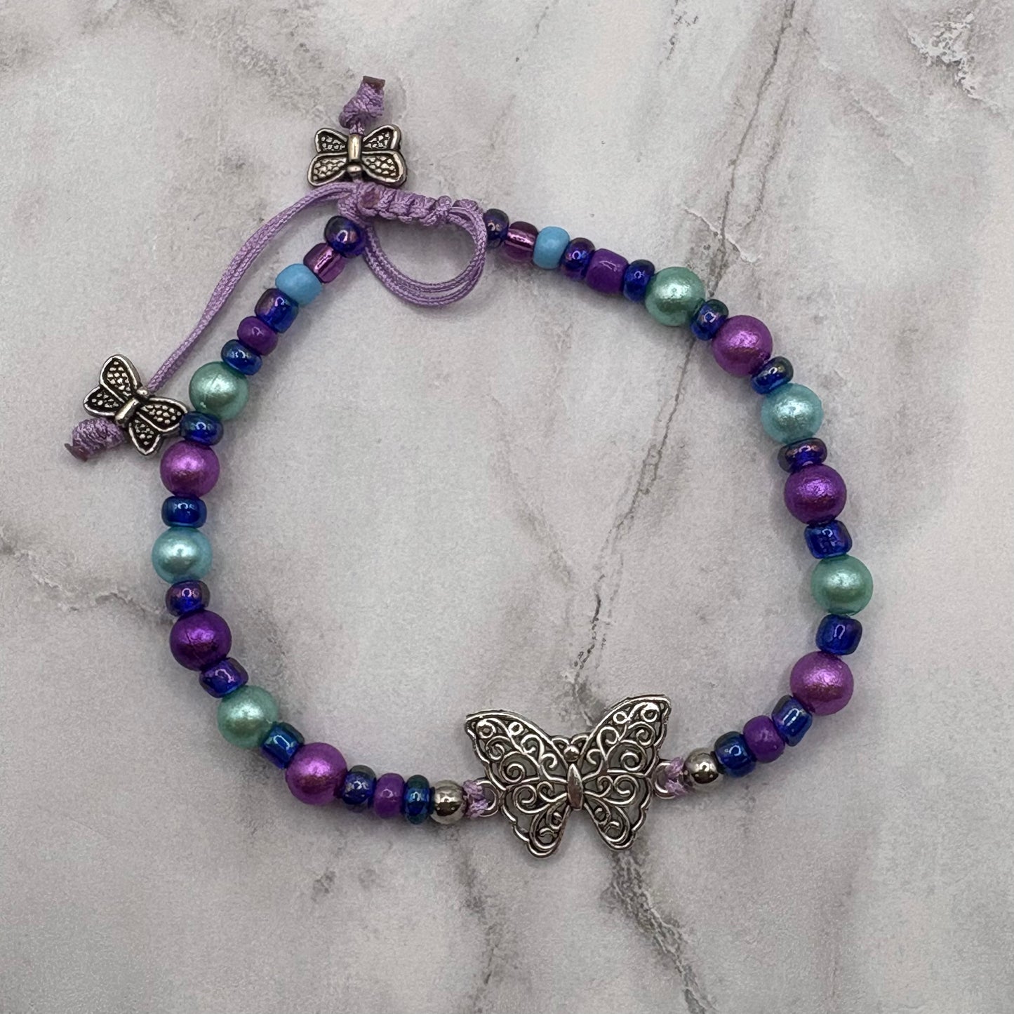 Mental Health Butterfly Bracelet