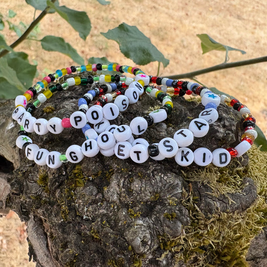 Killjoys Seed Bead Friendship Bracelets