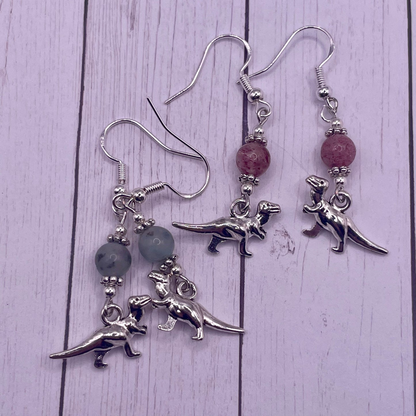 Mini Rawr Dinosaur Earrings