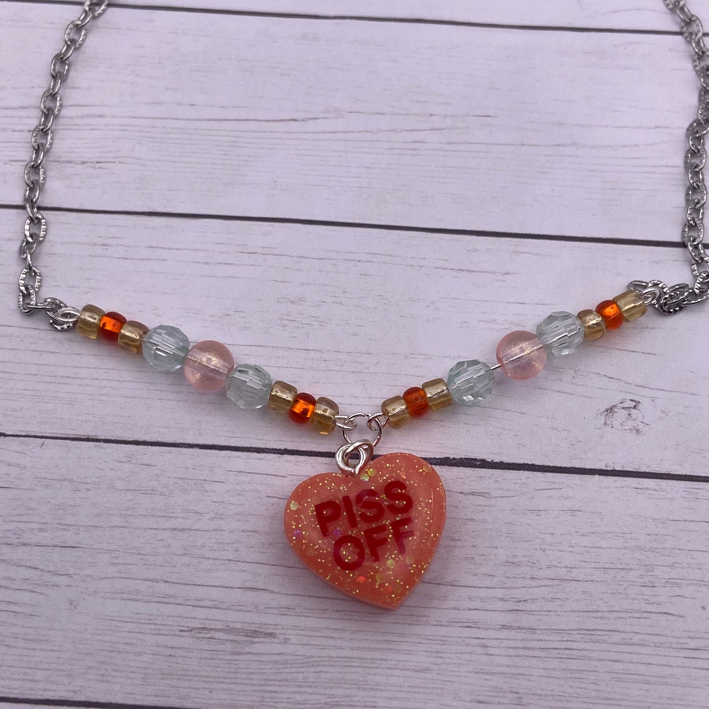 Bittersweet Heart Necklaces