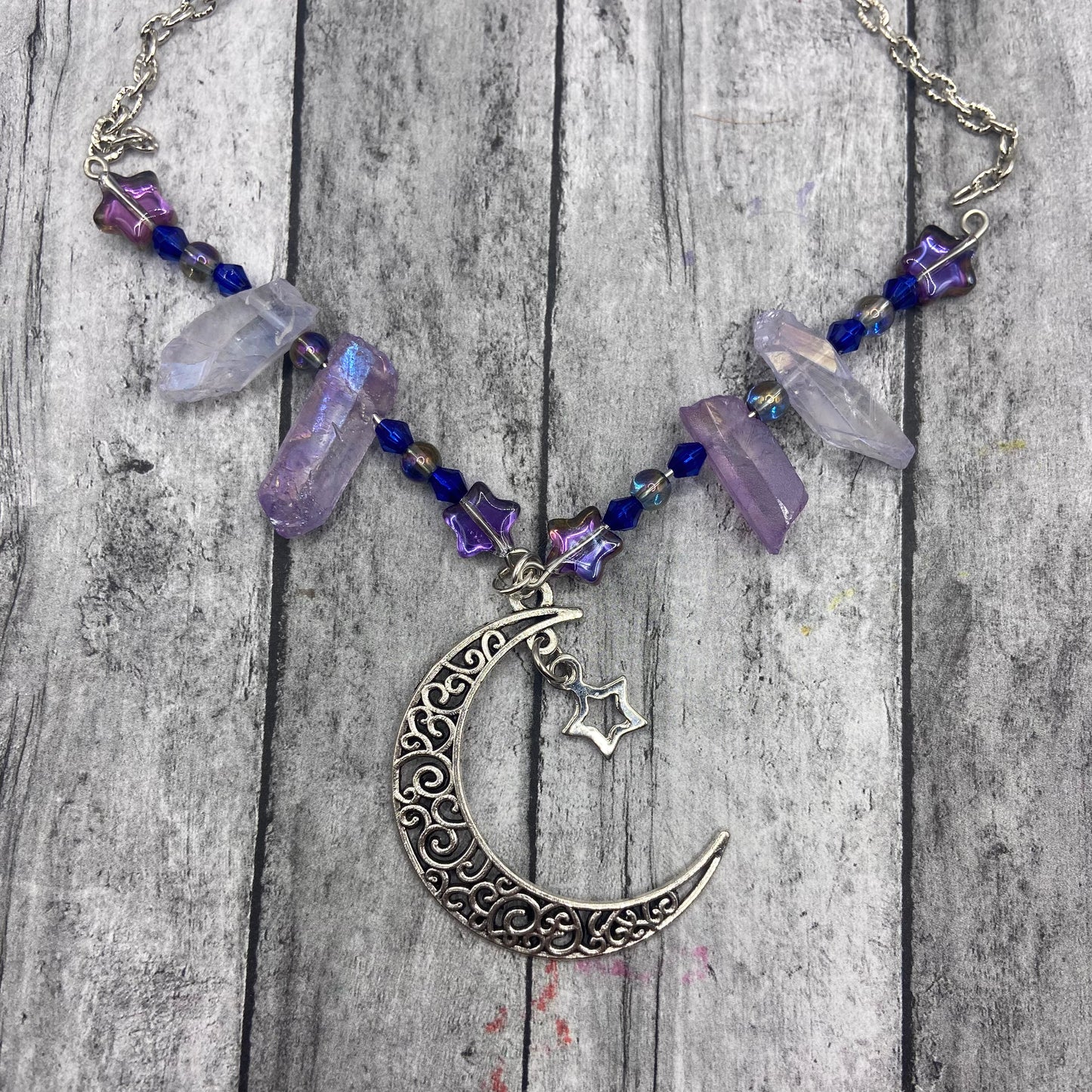 Dark Moonlit Night Necklace