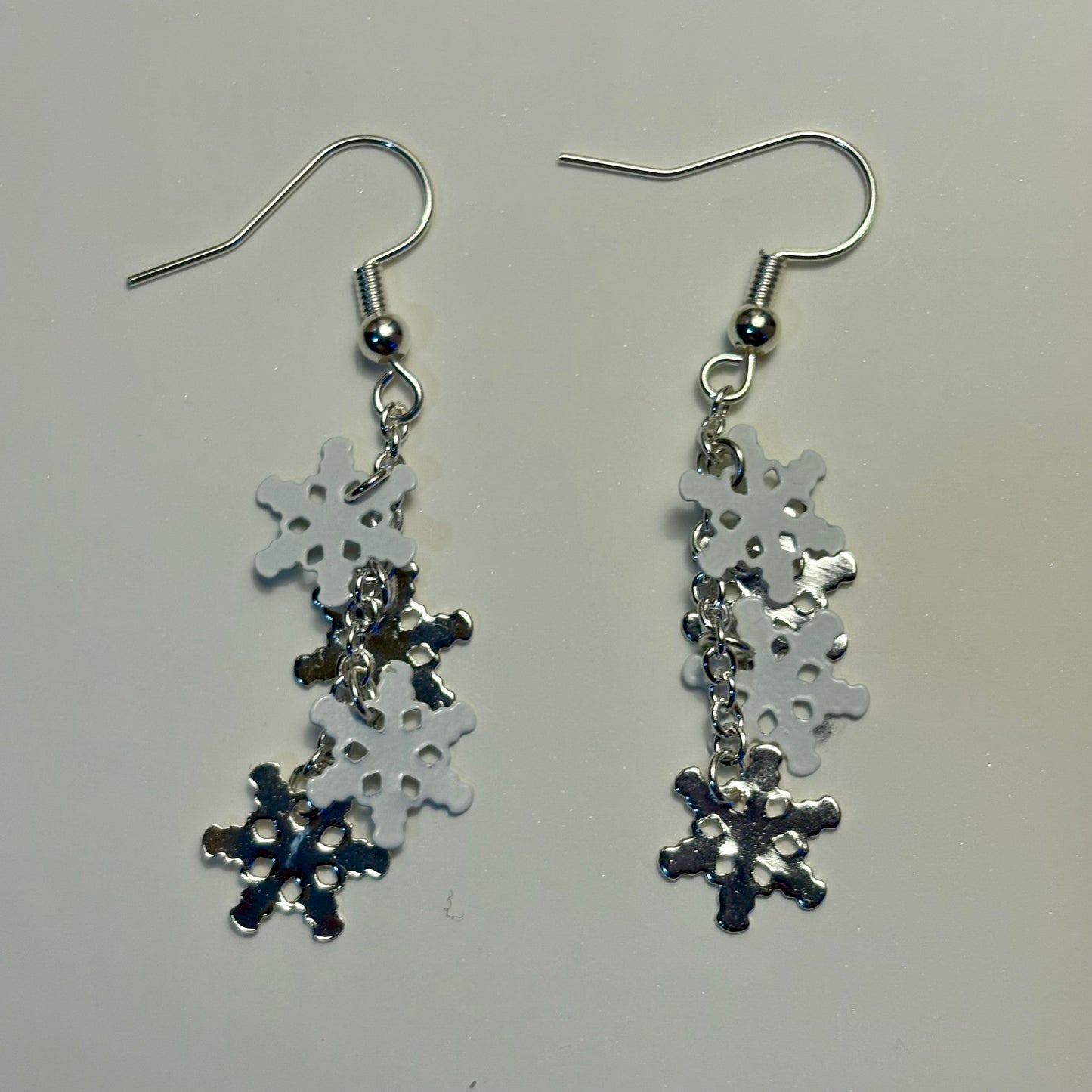 Falling Snow Earrings