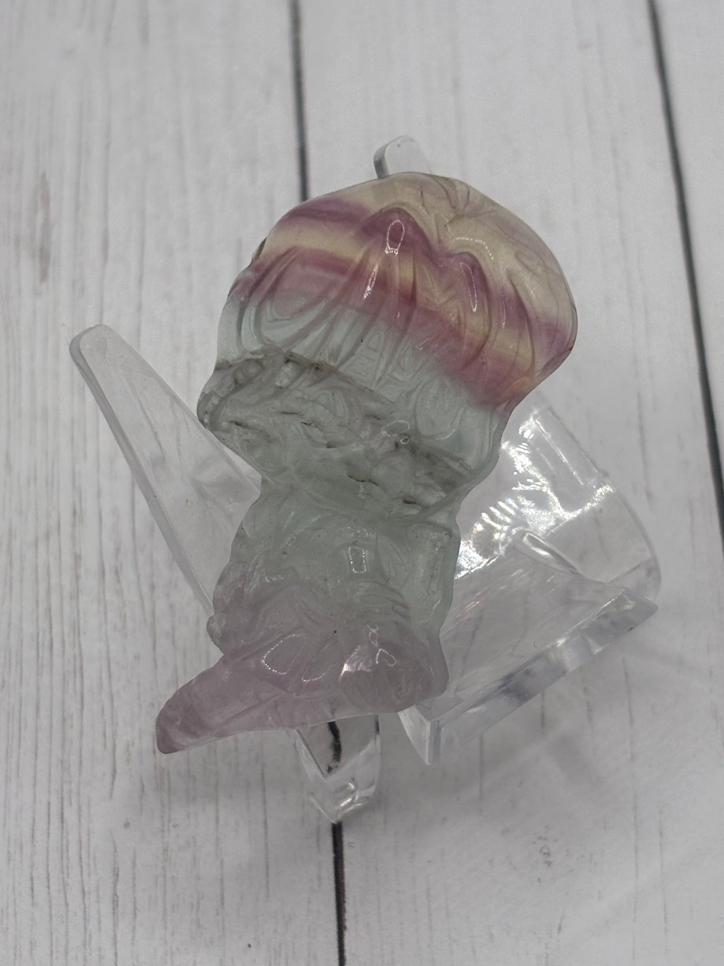 Water Guardian Fluorite Carving