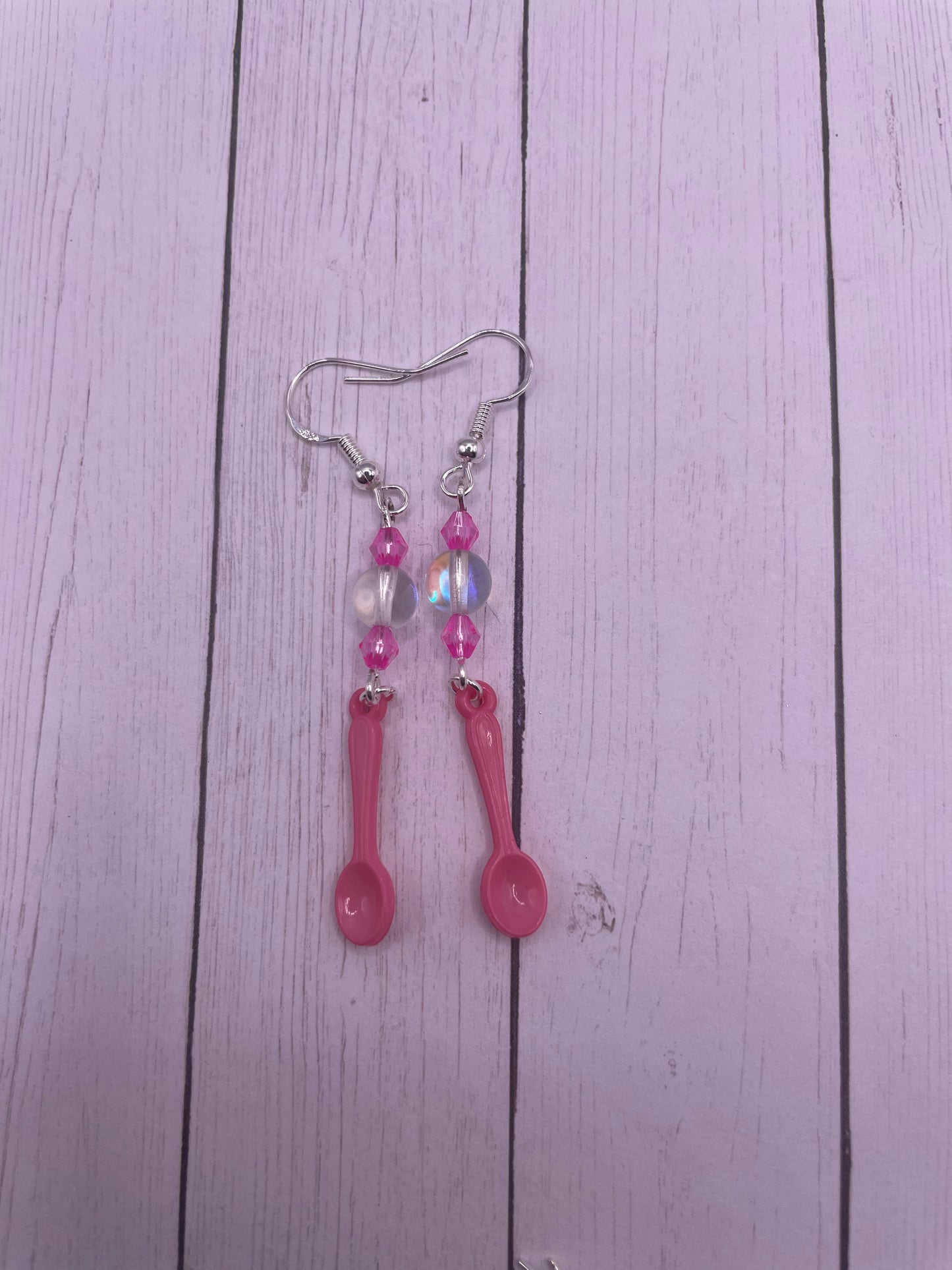 Extra Colorful Spoon Earrings