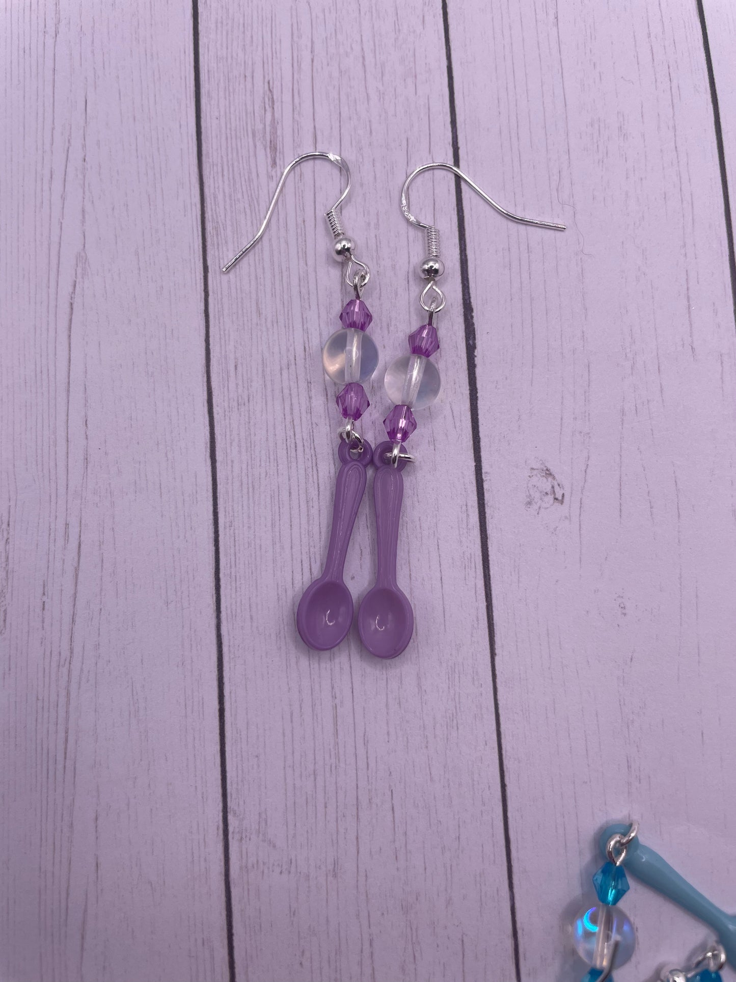 Extra Colorful Spoon Earrings