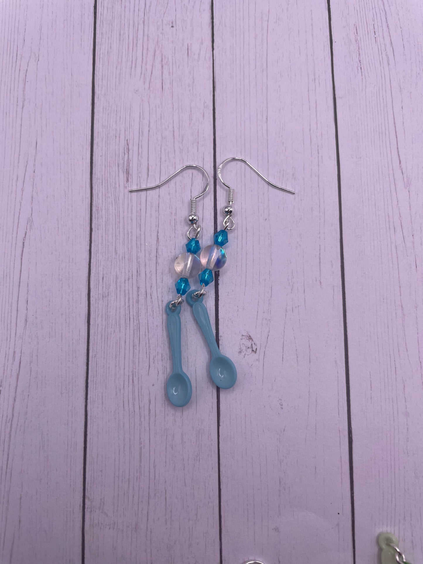 Extra Colorful Spoon Earrings