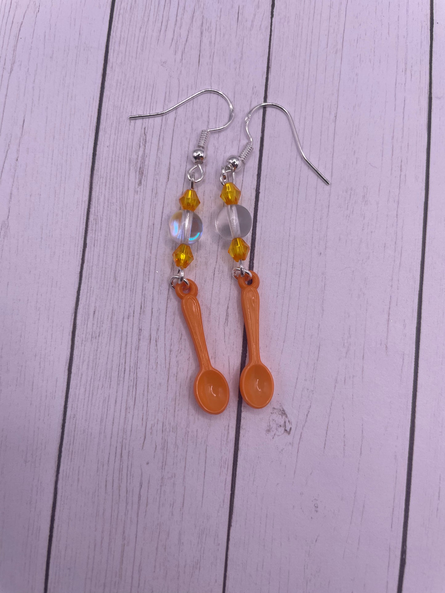 Extra Colorful Spoon Earrings