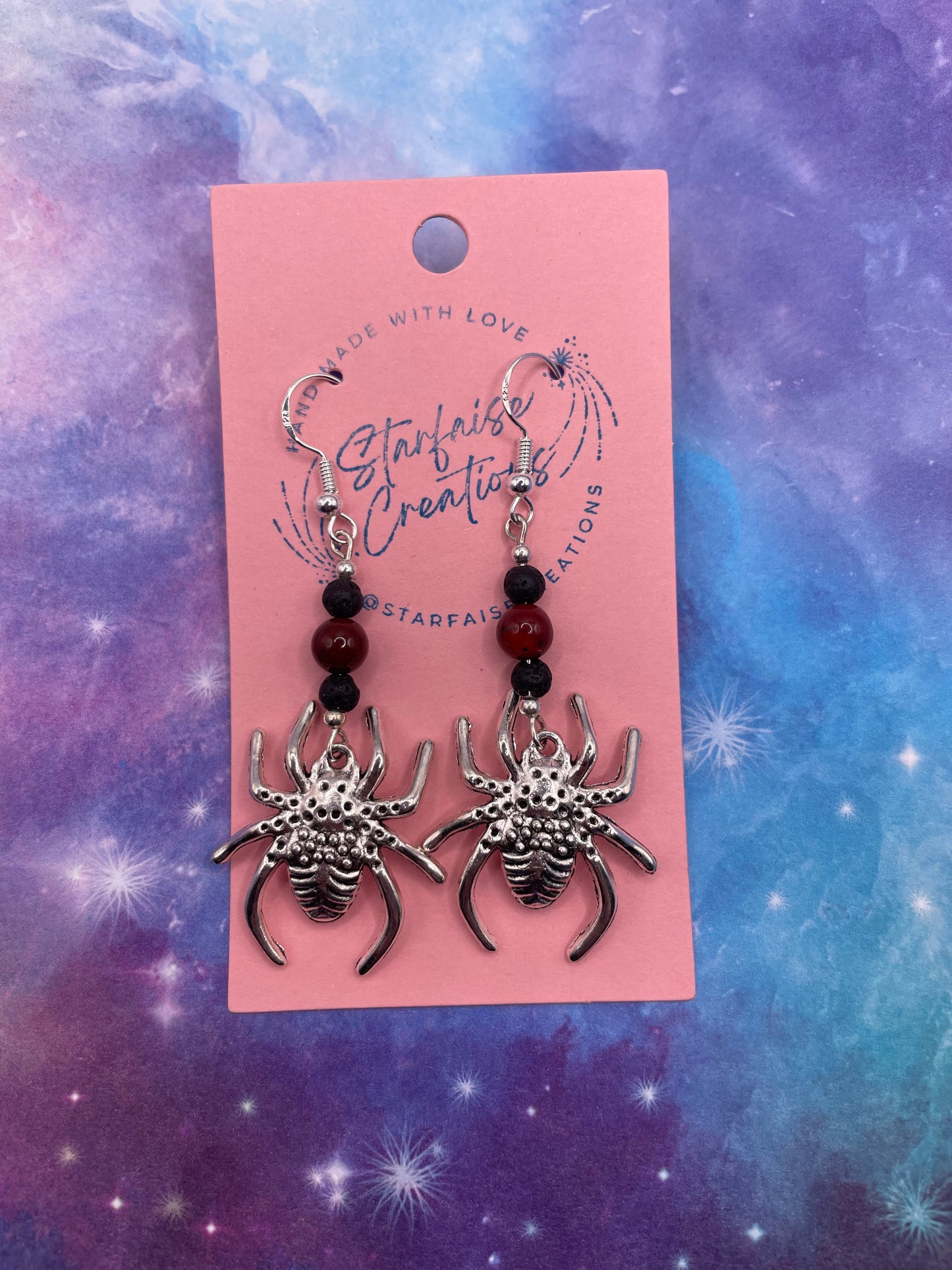 Spooky Spider Earrings