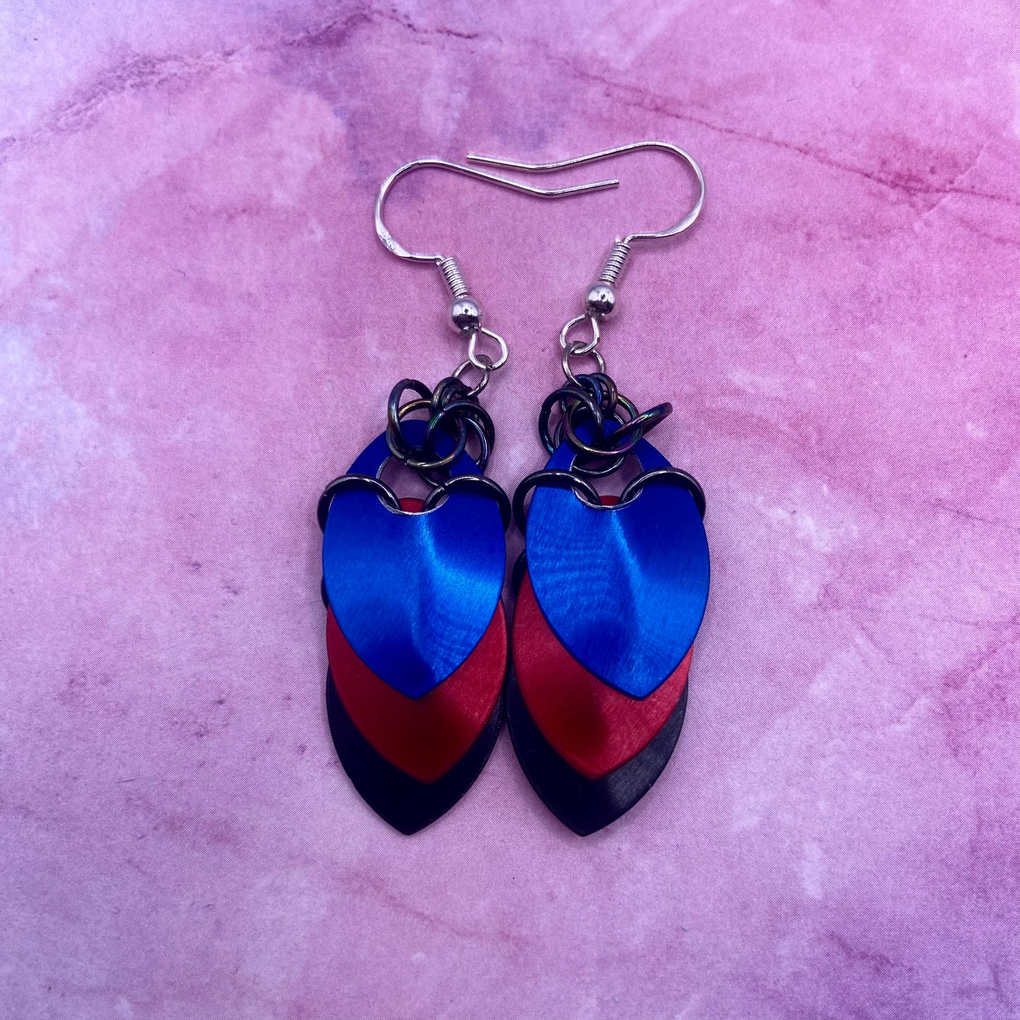 Pride Scalemail Earrings