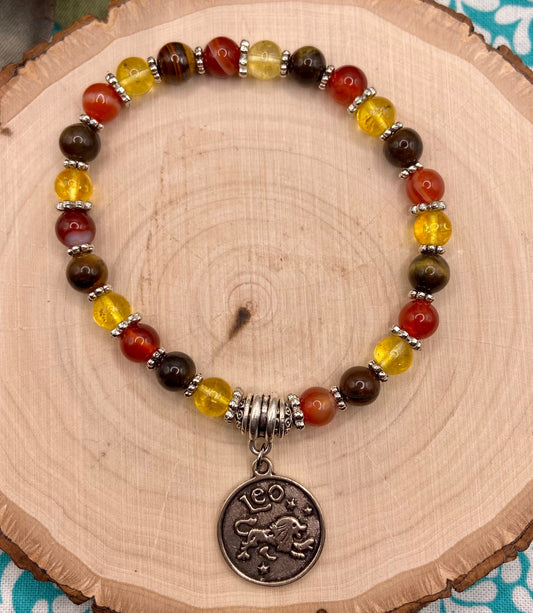 Leo Zodiac Sign Crystal Jewelry