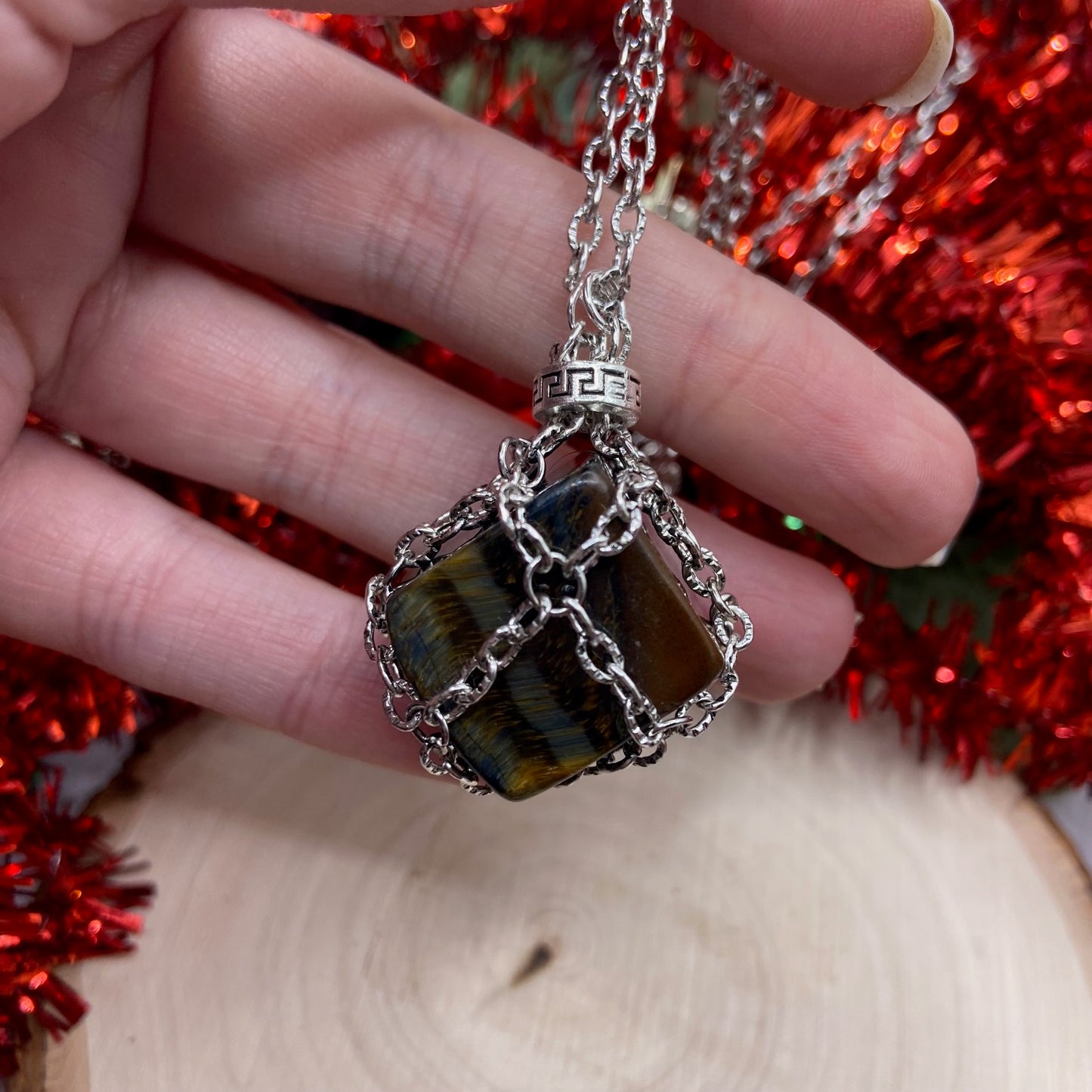 Interchangeable Crystal Chain Necklace