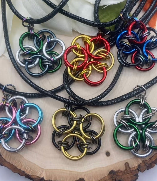 Flower Knot Pride Necklaces