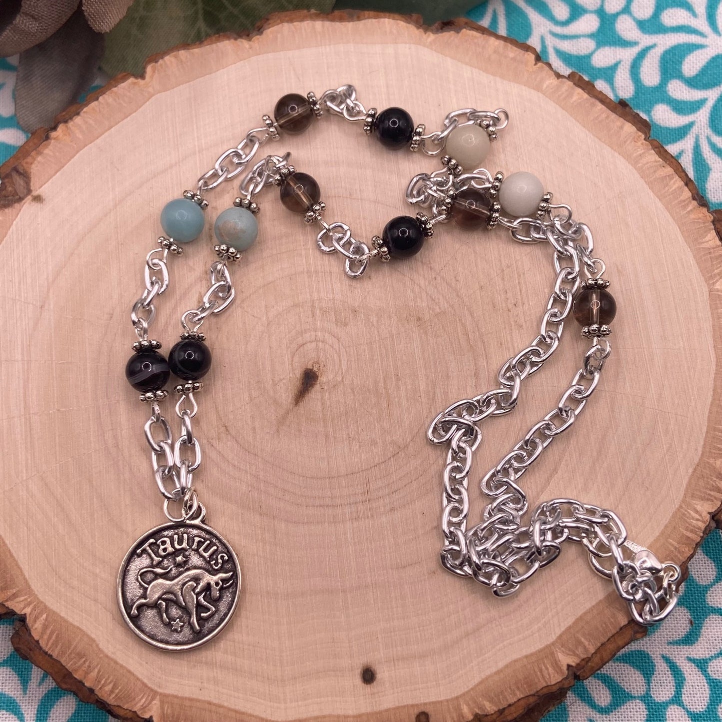 Taurus Zodiac Sign Crystal Jewelry