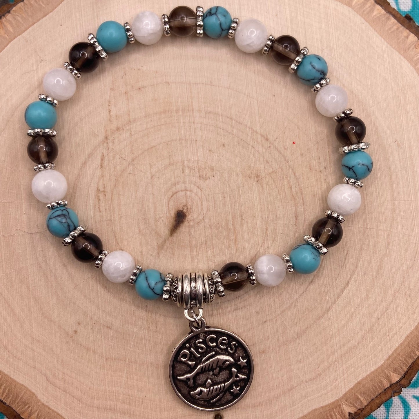 Pisces Zodiac Sign Crystal Jewelry