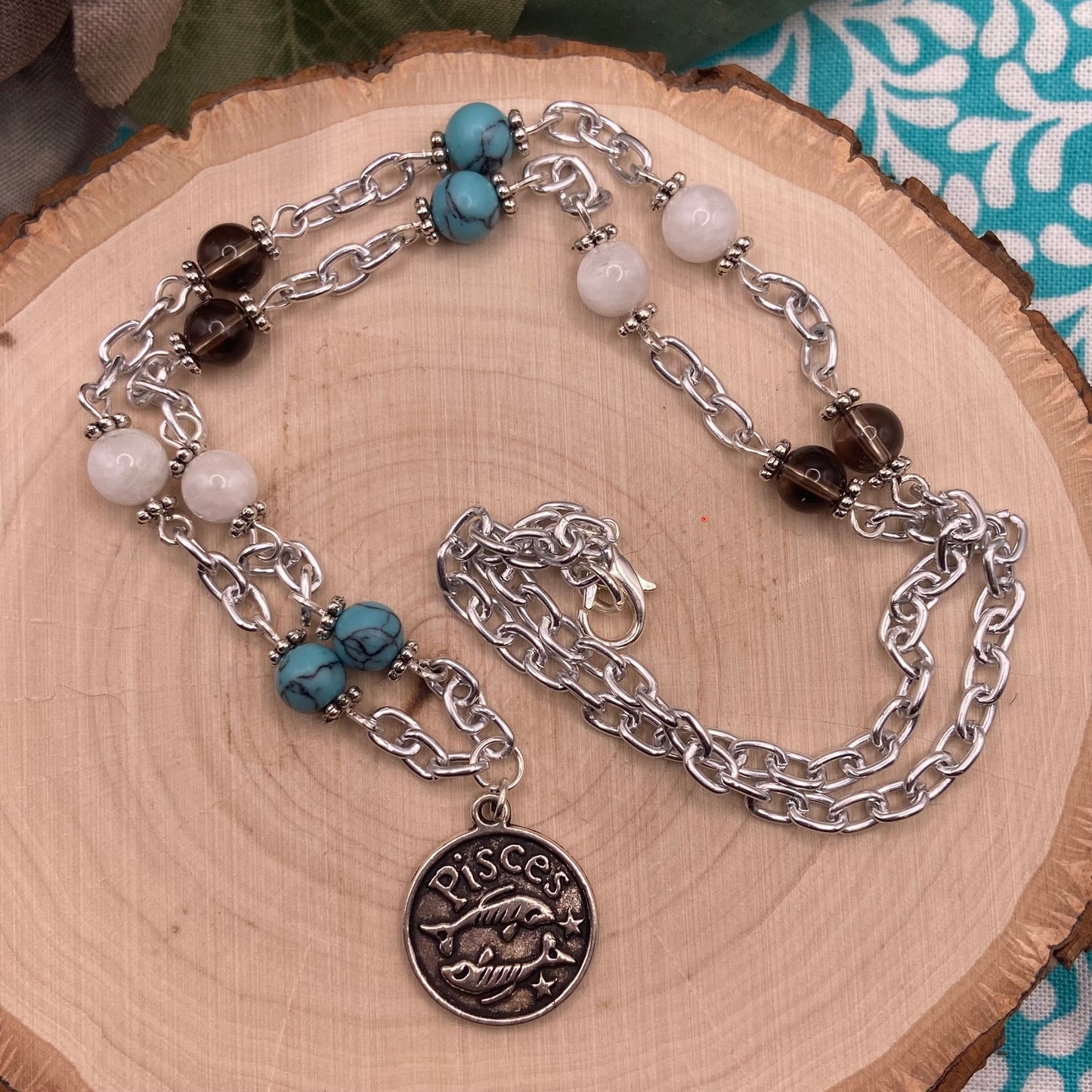 Pisces Zodiac Sign Crystal Jewelry