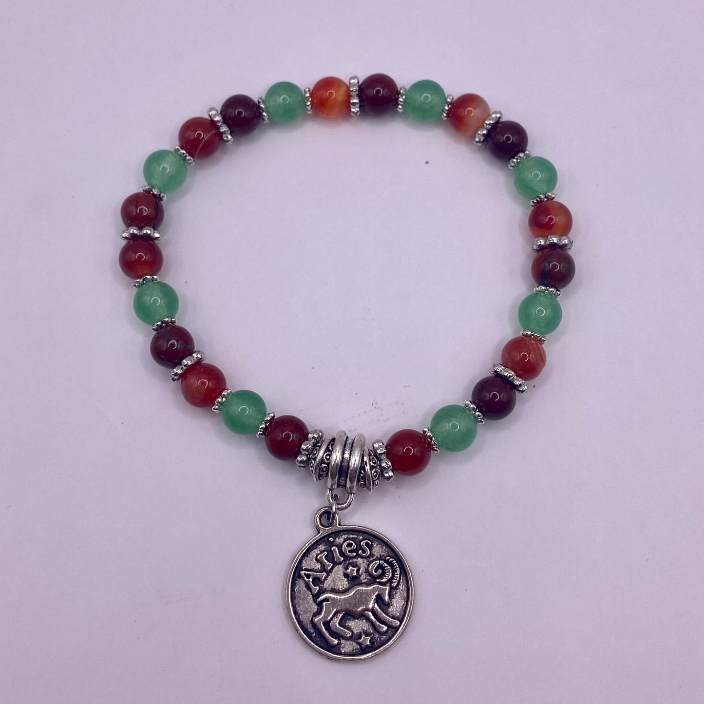 Aries Zodiac Sign Crystal Jewelry