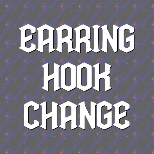 Earring Hook Change Out