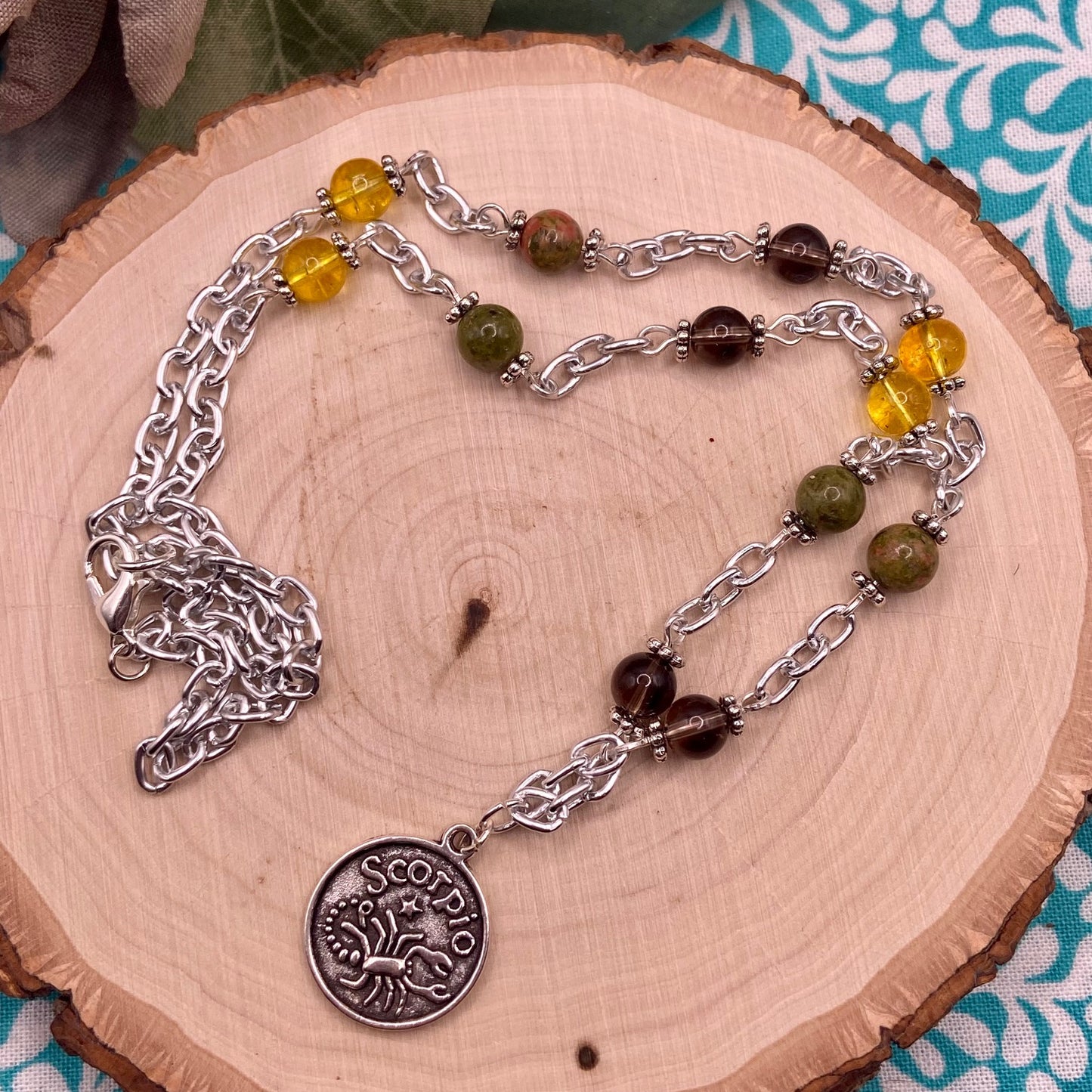 Scorpio Zodiac Sign Crystal Jewelry