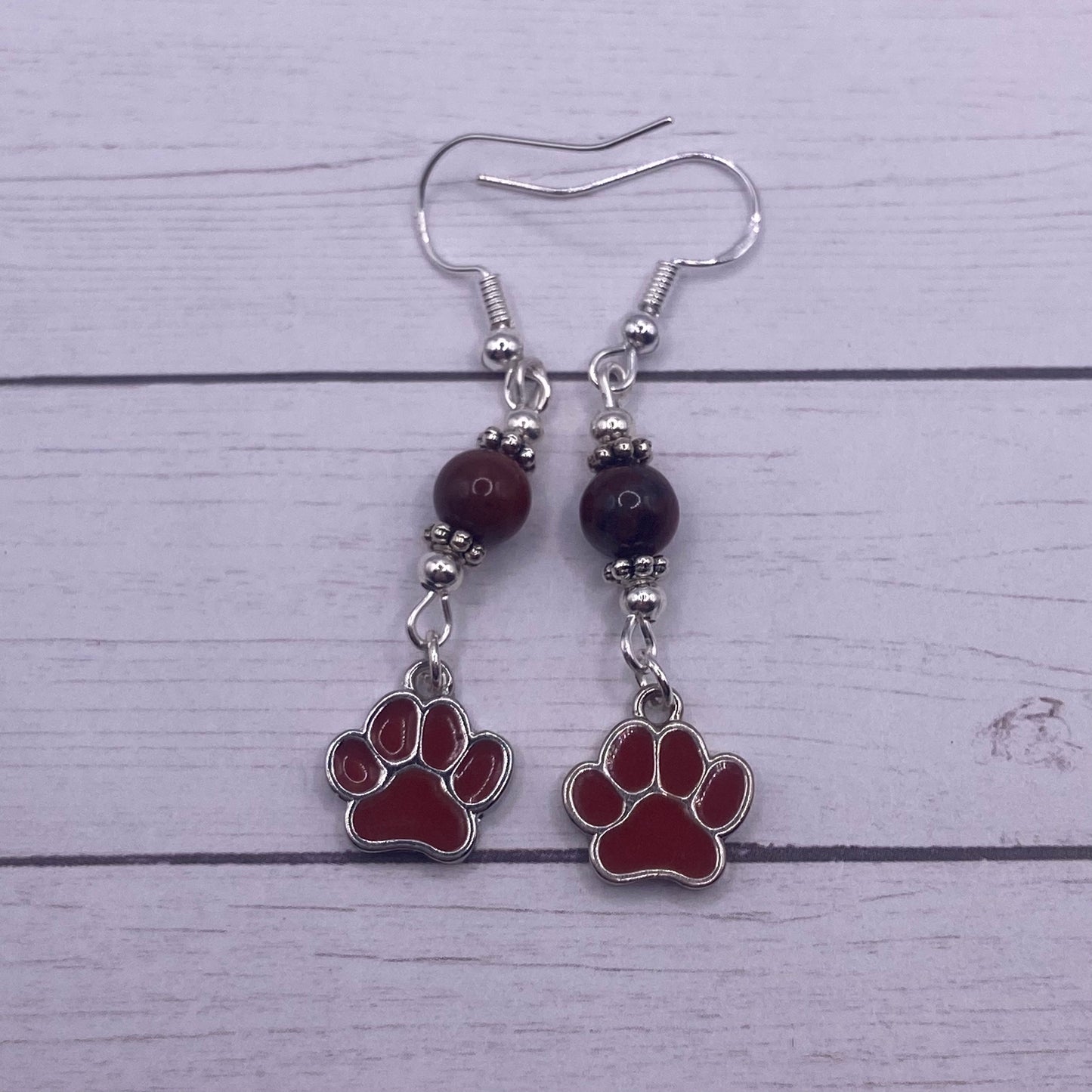 Pawprint Earrings