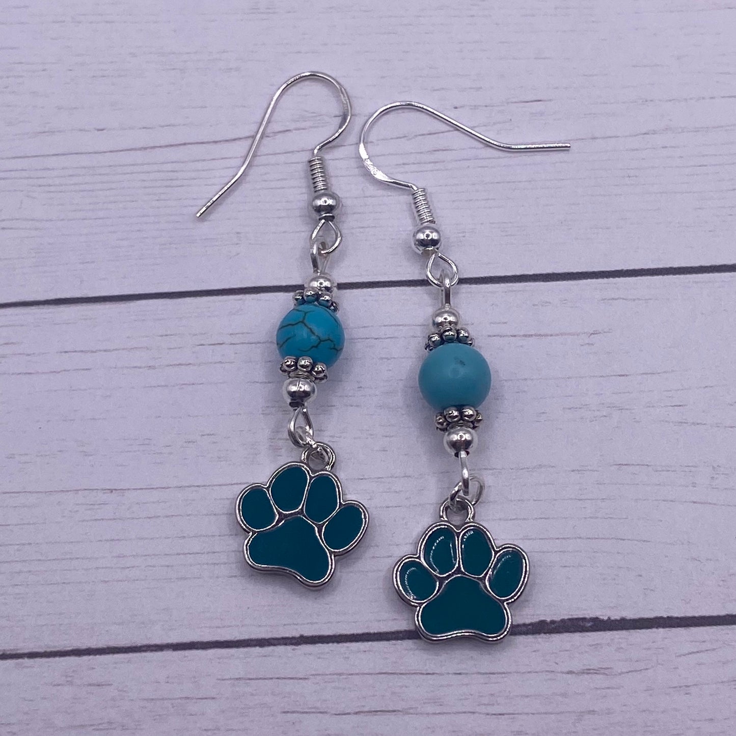 Pawprint Earrings