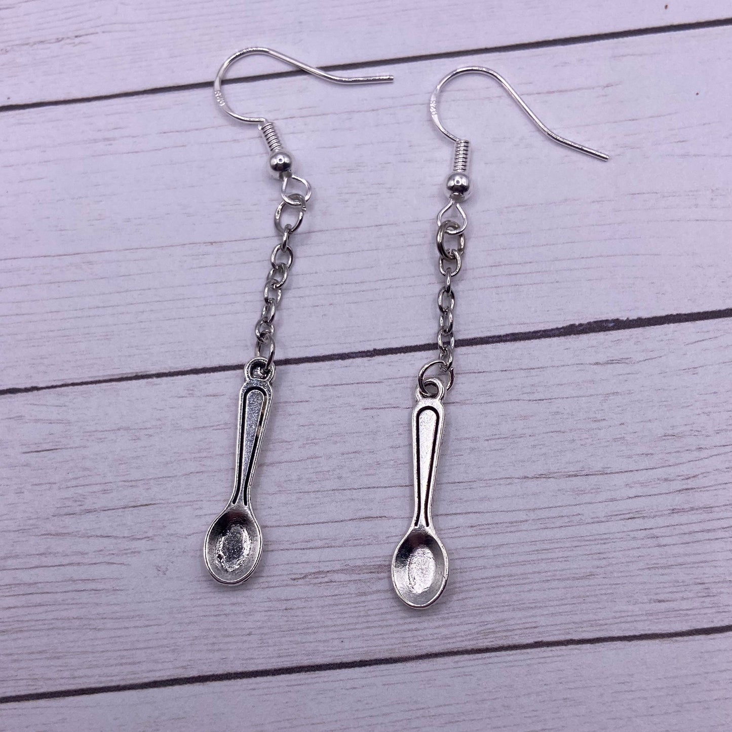 Dangly Spoon Earrings