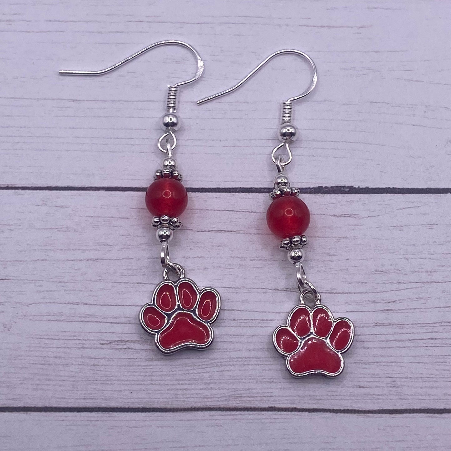 Pawprint Earrings